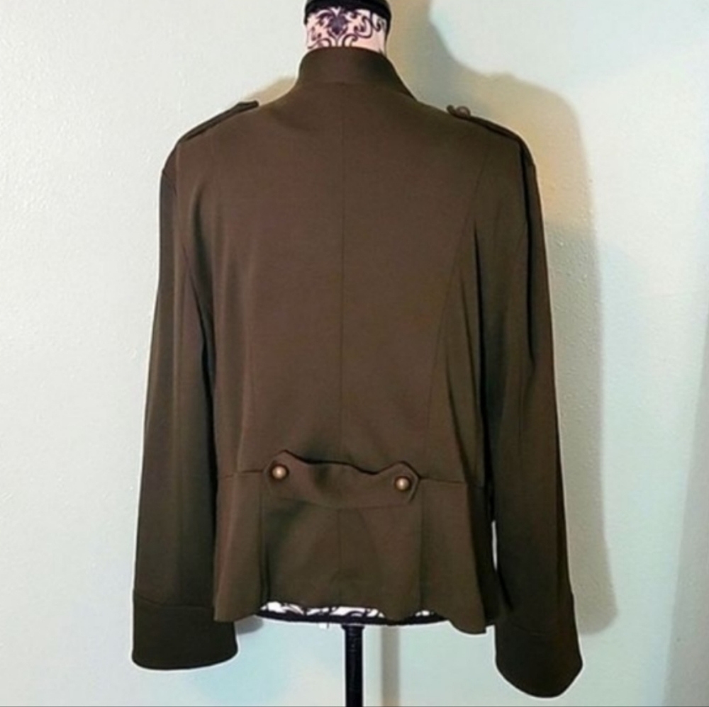 Necessary Objects Open Military Jacket - Picture 6 of 7